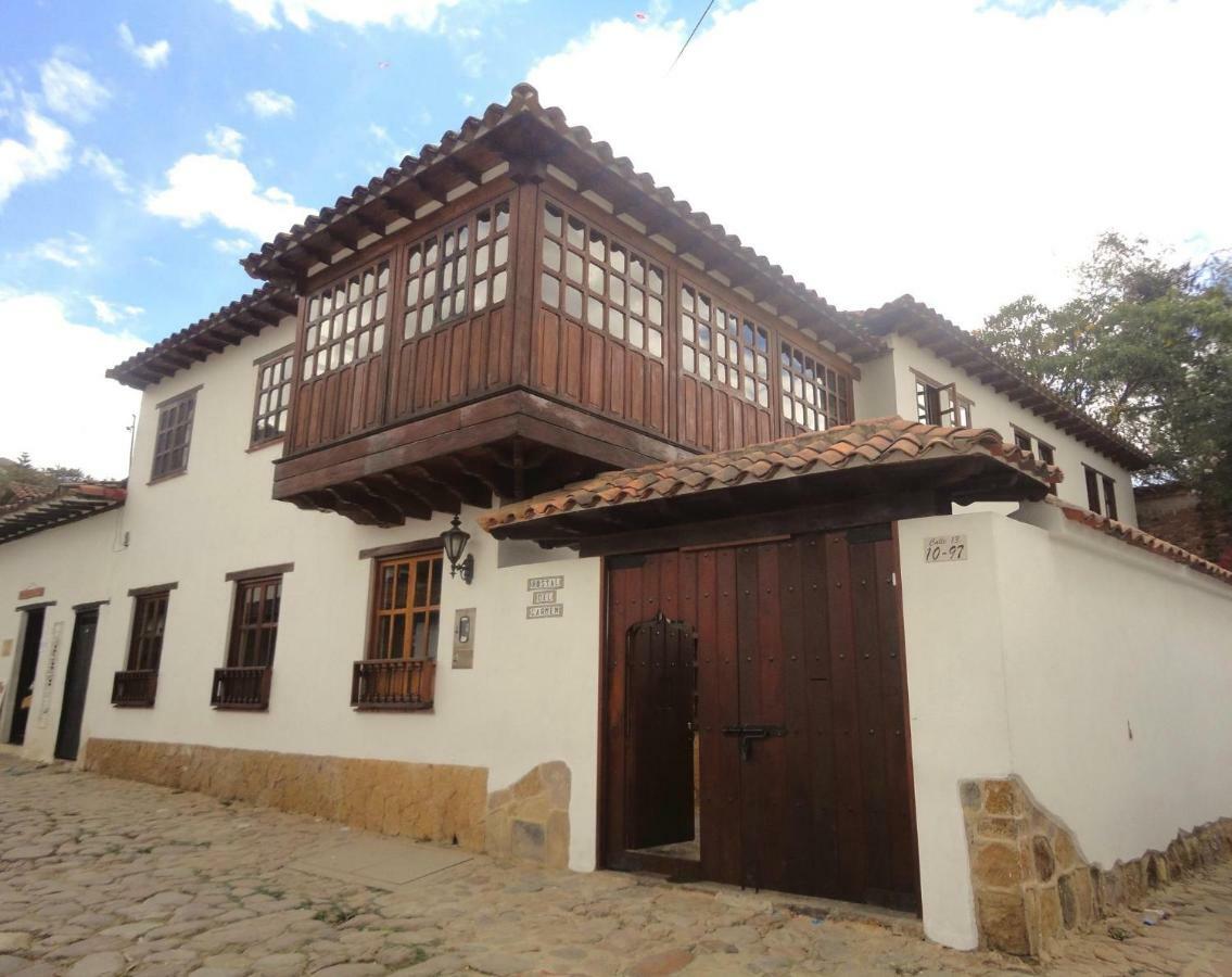 וילה דה לייבה Hostal Del Carmen מראה חיצוני תמונה